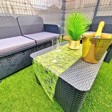 Jungle Spa-4 Pers-jacuzzi-parking-jardin-clim-colmar Muntzenheim