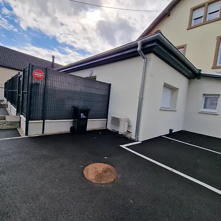 Daire Jungle Spa-4 Pers-jacuzzi-parking-jardin-clim-colmar